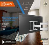 Vogel's ELITE TVM 5445 | Draaibare tv-beugel | 32-65" Wit 16
